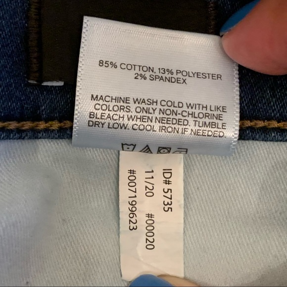 Express High Waisted Luxe Comfort Skinny Jeans 12S - Picture 9 of 9